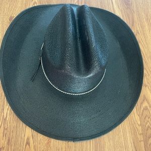 Jason Aldeen black cowboy hat size small Womens new